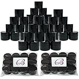 Beauticom 48 Pieces 7G/7ML (0.25oz) BLACK Sturdy