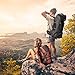 NACATIN Internal Frame 70L Backpack Water-Resistant Hiking Daypack Backpacks