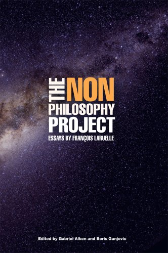 THE NON-PHILOSOPHY PROJECT