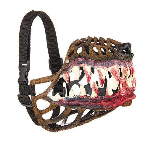 skeleton dog muzzle