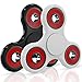 GoSpin Fidget Hand Spinners [Prime 2-Pack] - Best Gift Toy Kids, Adults, Fidgeters Anxiety, Stress Relief, ADHD, Boredom (Black and White)