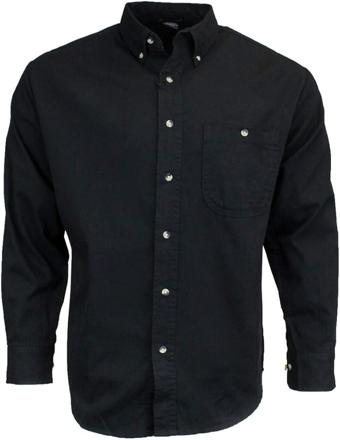Rivers' End Mens Denim & Twill Shirt Top Casual Shirt Long Sleeve