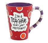 I'm A Teacher, What's Your Super Power? Teacher 12 oz Coffee Mug Great Gift