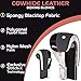 RDX Boxing Gloves for Training Muay Thai Cowhide Leather Mitts for Kickboxing, Fighting Sparring Great for Heavy Punch Bag, Double End Speed Ball, Grappling Dummy and Focus Pads Punching