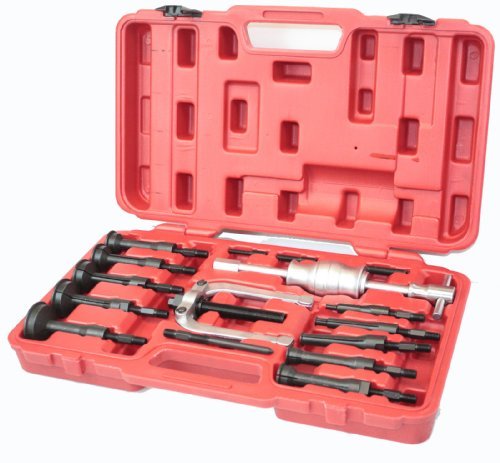 QuestCraft Internal & Extractor 16PC Blind Hole Pilot Bearing Puller Remove W/ Slide Hammer by QuestCraft