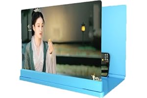 HD Phone Magnifier, Screen Amplifier Enlarger, Universal Mobile Projector for Movies Videos and Gaming, Magnifying Cell, Fold