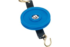 Eisco Labs Plastic Pulley, Low Friction, Single 50mm Dia.