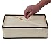 SONGMICS Closet Underwear Organizer Drawer Divider for Bras Panties Socks Ties, Set of 4, Beige URUS04M