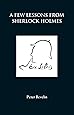 A Few Lessons from Sherlock Holmes