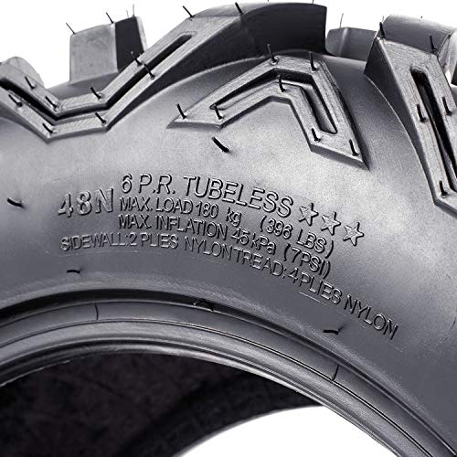 image for VanAcc ATV Mud Tires 26x8-14 26x10-14 ATV Tires 26 inch Set of 4 26x8x