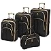 London Fog Coventry UL Collection 21 Inch Expandable Upright, Black, One Size