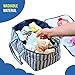 Baby Diaper Caddy Organizer - Portable Large Nursery Diaper Tote Bag | Storage Bin for Changing Table | Newborn Registry Baby Shower Gift Must Haves | Includes Bonus Changing Mat Travel Essential