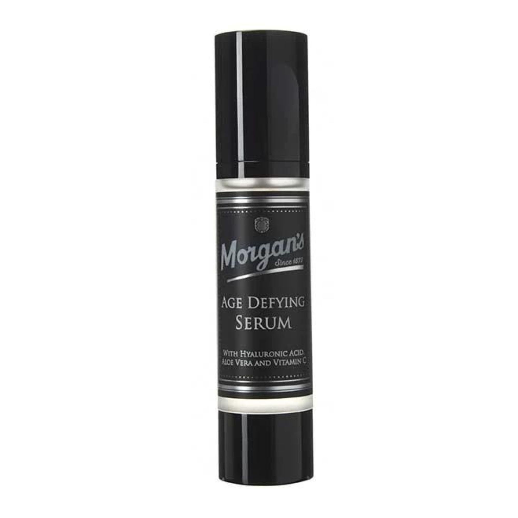 Morgan's Pomade Age Defying Face Serum, Helps Reduce Fine Lines and Wrinkles with Hyaluronic Acid, Aloe Vera and Vitamin C 50ml