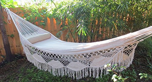 Nicamaka Family Nicaraguan Hammock-Ecru