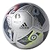 adidas Performance Euro 16 Glider Soccer Ball, Silver Metallic Grey/Night Metallic/Matte Silver/Dark Grey, Size 5