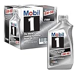 Mobil 1 5W-50 Synthetic Oil, 1 Quart Bottles (1 case of 6)