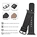 Fullmosa Leather Bands Compatible with Apple Watch Band 49mm 46mm 45mm 44mm 42mm for Men Women, Genuine Leather Strap for iWatch Ultra 2/Ultra/10/9/8/7/6/5/4/3/2/1/SE2/SE, Space Grey/Smoky Grey