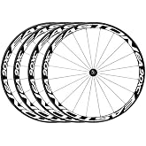 MoJyetli 4Pcs Bike Sticker Bicycle Wheel Rims Light Safety Reflective Decal | for Bikes, Bicycles, Motorcycle Decoration (Type 03)