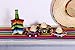 Crazy Night Natural Straw Mini Sombrero Mini Mexican hat,Tabletop Party Supplies,Fiesta Party Birthday Party Decorations Cinco de Mayo Party(Pack of 6)
