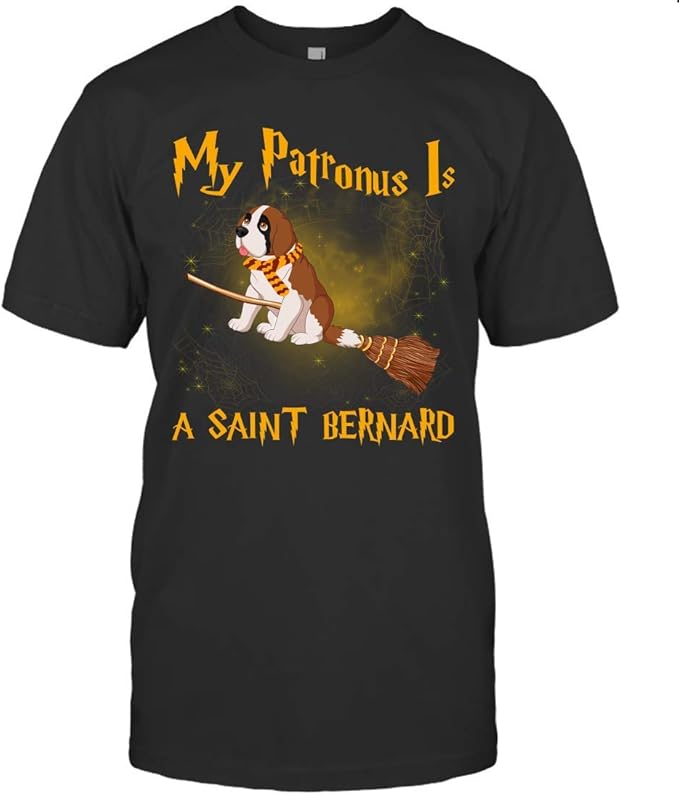 teexugift My Patronus is Saint Bernard Dog T