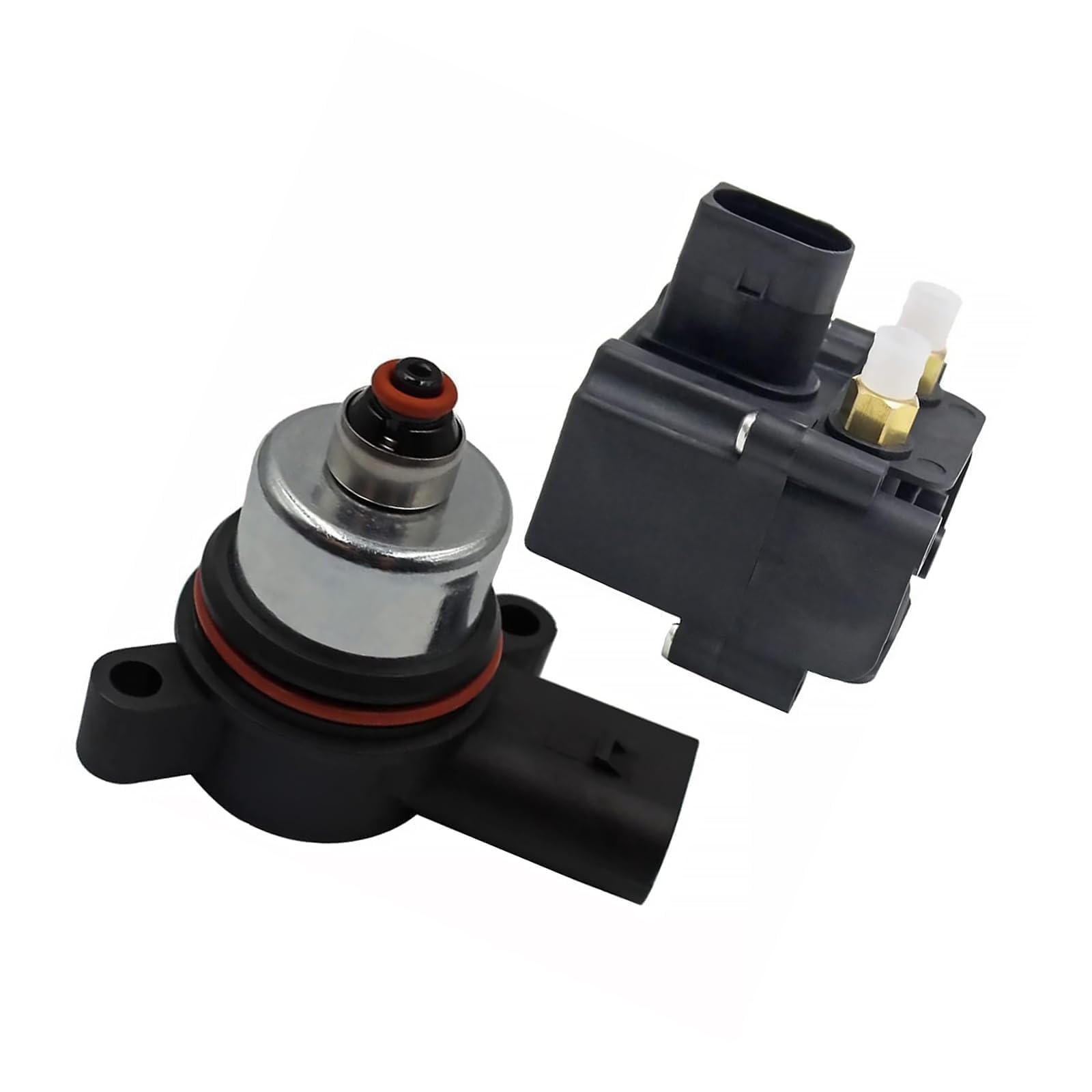 lcyen DCF-17 Air Suspension Solenoid Valve Block and Solenoid Valve Compatible with F01 F02 F07 F11 X5 F15 X6 F16