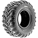 SunF 22x10-10 ATV UTV Tire 22x10x10 Mud Tubeless 6 PR A028 - PAIR of 2
