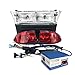 RecPro CLUB CAR PRECEDENT GOLF CART LIGHT KIT W/ LED TAIL LIGHTS FOR YEARS 2004-2008.5