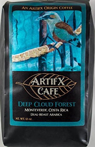 Artifx Cafe Deep Cloud Forest, Monteverde Costa Rica Coffee - 12 oz, Ground - Nature Friendly