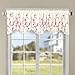 Home Soft Things 1 Piece Cherry Blossom Embroidery Valance Pink, 60