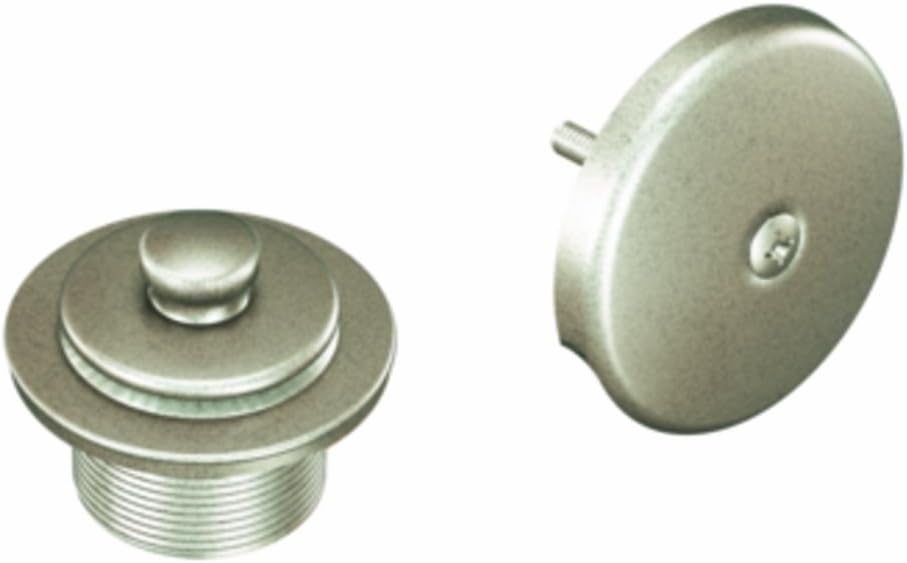 Moen T90331 Push-N-Lock Tub and Shower Drain Kit with 1-1/2 Inch Threads, Chrome - Sink And Drain Equipment - 