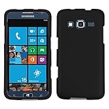 MyBat Samsung I8675 ATIV S Neo Rubberized Phone Protector Cover - Retail Packaging - Black