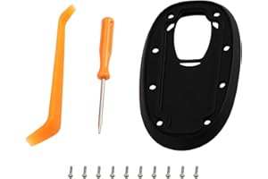 ECSiNG 1 Set Car Antenna Base Rubber Gasket 65203456090 65203456089 Compatible with BMW-Mini Cooper R55/R56 2007-2014