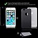 iCues | Compatible with Nokia Lumia 735/730 | Carbon Case Black | [Screen Protector Included] Shockproof Heavy Duty High Impact Protection Cover Shell