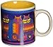 Laurel Burch Artistic Mug Collection, Rainbow Cat Cousins