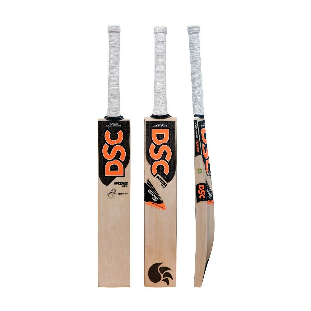 DSC Intense Rage English Willow Cricket Bat Short Handle Harrow Amazon