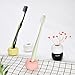 HanYan HUS 4 Piece Mini Ceramics Toothbrush Holders Tooth Brush Stand for Bathroom Countertops (4 Colour)¡­