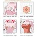 Nippleless covers Sticky Silicone Reusable Breast Lift Nipple Cover Pasties bra for Women Best Diameter 4.3inch (Large, Round)