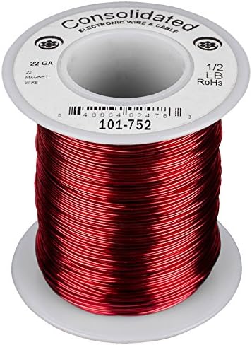 Consolidated 22 AWG Magnet Wire 1/2 lb. 254 ft.