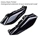 Black Mid Frame Air Deflector Trim For Harley Touring Street Glide FLHX Electra Glide 2009-2016