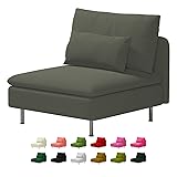 Custom Made Soderhamn 1 Seater Sofa Velvet