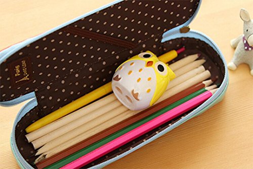 Luweki New Cute Lovely Owl Pattern Pencil Sharpener School Kid Favorite Beautiful