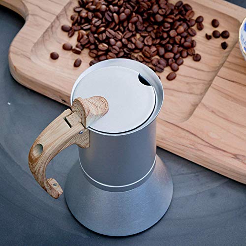 Tubayia Aluminium Espressokocher Mokkakanne Espressokanne Espresso Maker Kaffeekanne – Bild 3