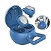 Azexi True Wireless Stereo Earbuds Bluetooth Cordless Headphones In-Ear Headsets Noise Free Earphones with Mic & Portable Charger for IOS Android, 3 Hours Long Playtime