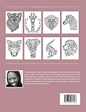 Image de Journal de coloration adulte: Peur (Illustrations de safari, Fleurs simples) (French Edition)