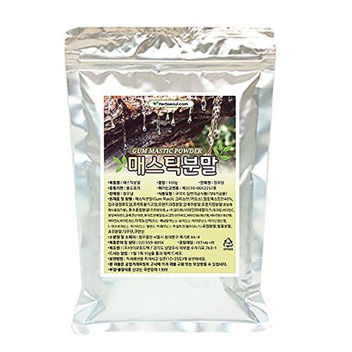 [Jeongwoodang]Mastic Gum Powder 3.5oz/Tear of Kiosk, For Stomach and Bowel Health/Super Food/매스틱검/乳香