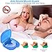 M&J Doctor Recommended Anti Snoring Mouthpiece Made w/ Premium Moldable Silicone for Custom Fit - Instant Snore B Gone Solution Mouthguard for Snoring & Bruxism - Features Protective Case for Storage