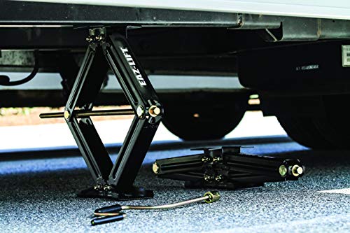 Eaz-Lift Pack of 2 24" RV Stabilizing Scissor Jack, Fits Pop-Up Campers and Travel Trailers, Can Support Up to 7,500 lbs. -(2 Pack) (48830) (Renewed)