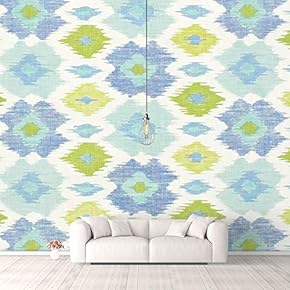Wall Murals for Bedroom Traditional Flower Pattern Removable Wallpaper Peel and Stick Wall Stickers - 66x96 inches