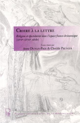 Croire à la lettre