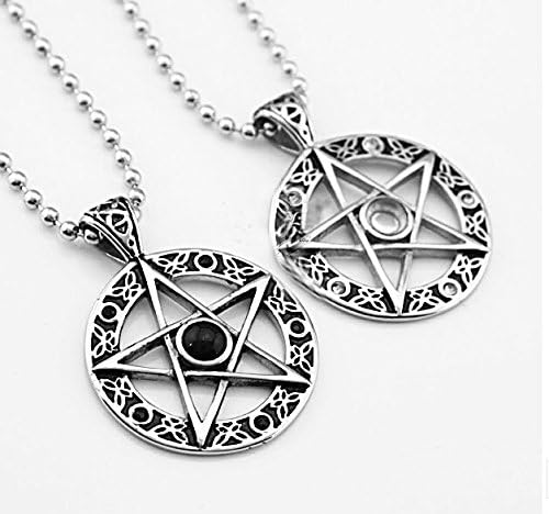 Yeah67886 Fashion Sliver Protected Life Amulet Necklaces (Color May Vary)